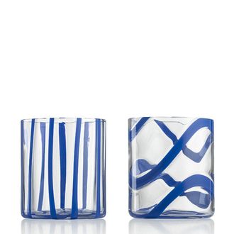 NasonMoretti Cyrcus Set 2 Tumbler - Assorted Textures