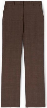 Motivi Palazzo Broek - Dames - Wijde Broeken - Bruin - XL - Polyester - Broeken