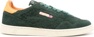 Autry Groene Flat Low Sneakers - Heren - Sneakers - Groen - 42 EU - Schoenen