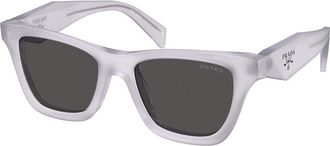 Prada PR C07S 22G08Z Womens Sunglasses White Size 51