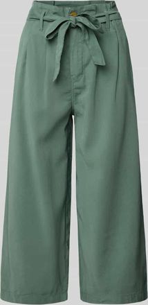 Only Wide Leg Culotte aus Viskose-Mix Modell AMINTA-ARIS LIFE in Oliv, Gr&ouml;&szlig;e 34/32