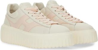 Hogan Low-Top Sneaker - H-Stripe Sneaker - Gr. 38 (EU) - in Weiß - für Damen