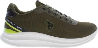 U.S.Polo Association Kaleb Sneakers - Heren - Hardloopschoenen - Groen - 43 EU - Polyester - Fitness
