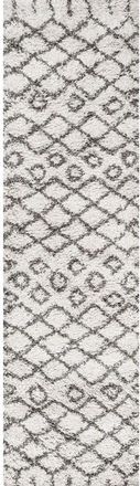 Jonathan Y Designs Algaida Moroccan Diamond Shag Area Rug in Beige/dark Gray at Nordstrom, Size 3Ft 0In X 5Ft 0In