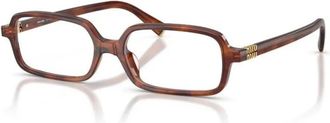 Miu Miu MU 01Yv 26E1O1 Optisch Montuur - Dames - Brillen - Bruin - 53 MM - Accessoires