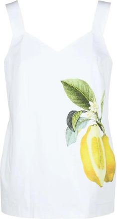 Sportmax Ultra Cotton Top with Zip - White