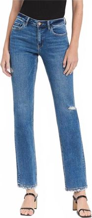 Flying Monkey Mid Rise Regular Straight Jeans In Dumbfounding