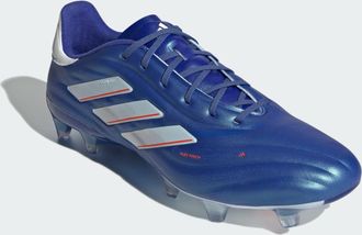 adidas adidas Performance Unisex Copa Pure II.1 Firm Ground Boots - Blue Leather - Size UK 6.5