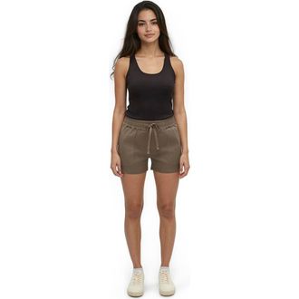 tentree Hemp Stretch Instow Short in Timber at Nordstrom, Size X-Small