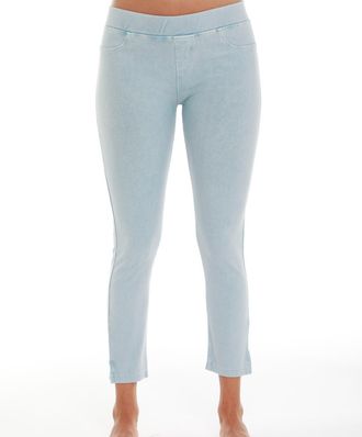 French Kyss High Rise Capri In Denim
