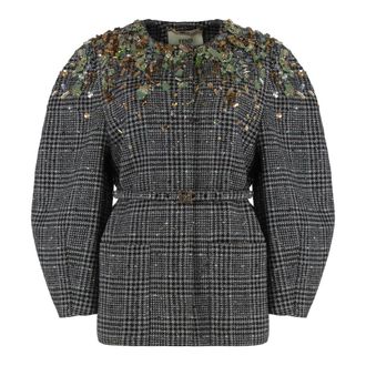 Fendi Blouses, female, Gray, XS, Blouson