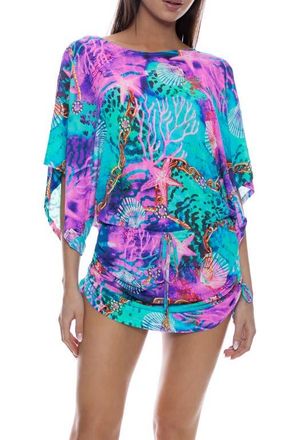 Luli Fama South Beach Dress in Ultramarine at Nordstrom, Size Large