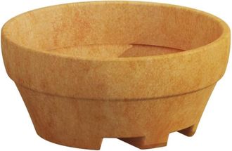 Monacis Jarr&oacute;n Xxl De Dise&ntilde;o, &Oslash;120 Mm, H60 Mm, En Pol&iacute;mero Impruneta, Para &Aacute;rboles Y Plantas Grandes, Apto Para Interiores Y Exteriores