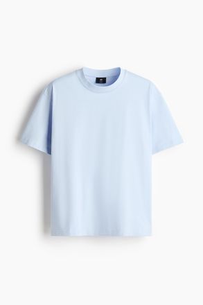 H&M T-Shirt in Loose Fit - Blue