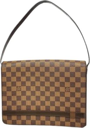 Louis Vuitton Pre-owned Shoulder Bag - Dames - Vintage Schoudertas - Bruin - ONE Size - Vintage