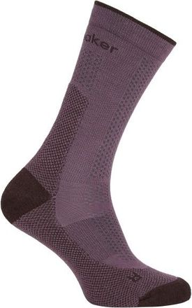 Icebreaker Merino Hike+ Ultralight Crew Wandersocken f&uuml;r Damen | lila
