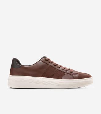 Cole Haan Mens Grand Crosscourt Premier Sneakers - Brown Size 10.5