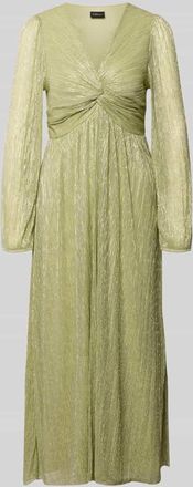 s.Oliver Black Label Tailliertes Freizeitkleid mit Unterkleid in Apfel, Gr&ouml;&szlig;e 36