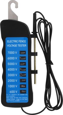 OEM Spanningsmeter, Abs Contactloze Spanningsmeter 600-7000v, Compacte Clip-on Tester Voor Elektrische Afrasteringen Met Meerdere Indicatielampjes Voor He