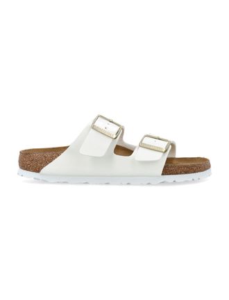 Birkenstock flache Schuhe wei&szlig;