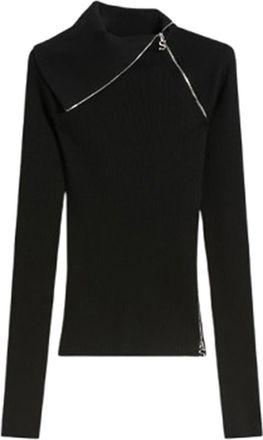 Sportmax Zip-Up Turtleneck Sweater