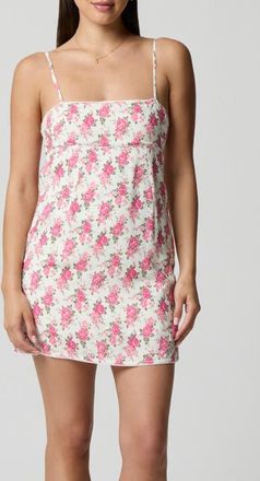 Florence By Mills Floral Square Neck Mini Sundress in Vintage Floral at Nordstrom, Size Xx-Small