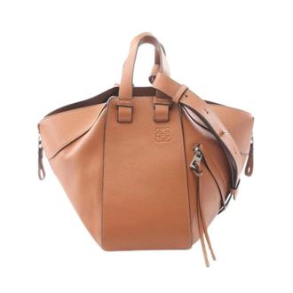 Loewe Pre-owned Handbag - Dames - Pre-owned - Bruin - Maat: ONE Size Leer