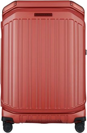 Piquadro Trolley Cabin Front Middle Open - unisex - Handbagage koffer - Rood - ONE Size - Polyester - Koffers