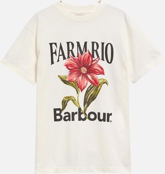 Barbour X Farm Rio T-shirt Wild Flower