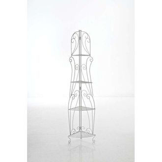 Clp Scaffale Angolare irma in Metallo bianco antico