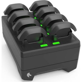 Zebra Hs3100 Cargador De Bater&iacute;a De Repuesto De 8 Ranuras Para Auricular Hs3100 Negro
