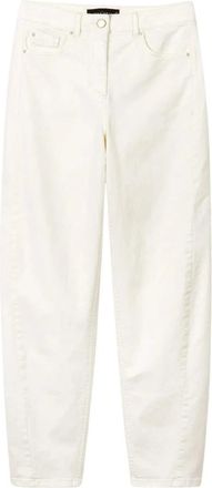Luisa Cerano Jeans, Dames, Beige, XL, Katoen, Cropped Jeans