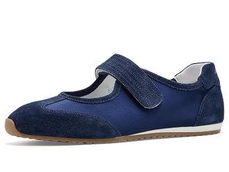 J/Slides Patricia-S Womens Shoes Navy : 8.5 M, Suede/Textile