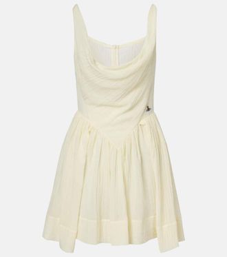 Vivienne Westwood Sunday cotton minidress