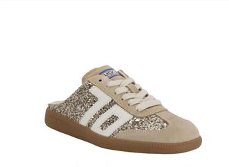 Back70 Womens Easter Shoes In Glitter Gold
