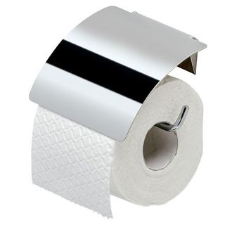 Geesa Hotel Toiletrolhouder met klep Chroom