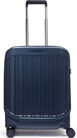 Piquadro Koffers, unisex, Blauw, ONE Size, 4 wheel cabin suitcase for laptop 17,3
