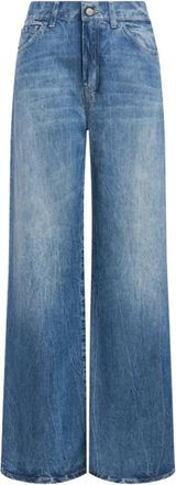Dondup Amber Jeans - Dames - Loose Fit Jeans - Blauw - W29 - Denim - Jeans