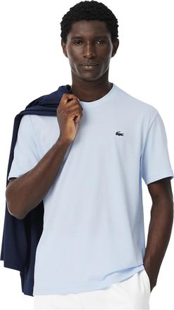 Lacoste Heren Geborduurd T-shirt met logo (Blauw)