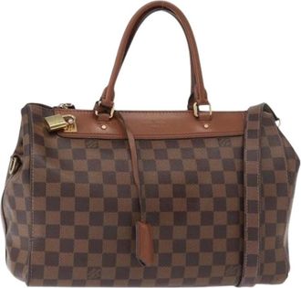 Louis Vuitton Pre-owned Handbags, female, Brown, Size: ONE SIZE Pre-owned Vintage Canvas Handbag