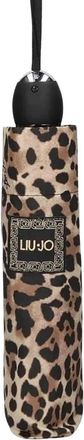 Liu Jo Ombrello pieghevole da borsa stampato - - Accessories - Donna - Beige - ONE SIZE