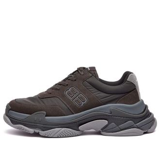 Balenciaga Triple S Sneakers Dark Brown Grey 710157W3CU41819