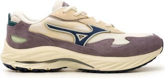 Mizuno Low Top Sneakers - Heren - Sneakers - Veelkleurig - 42 1/2 EU - Leer - Schoenen