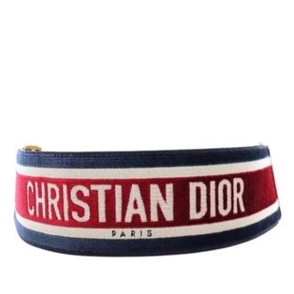 Dior Pre-owned Canvas Belt - female - Dior Vintage - Vintage Belts - Black - ONE SIZE - Pre-owned