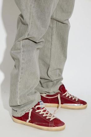 Golden Goose Super-Star Skate Sports Shoes, Womens, Red