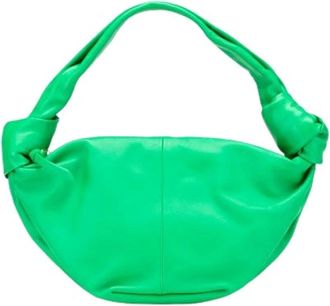 Bottega Veneta Pre-owned Shoulder Bags, female, Green, Size: ONE SIZE Pre-owned Shoulder Bag