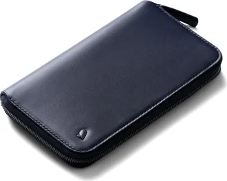 Bellroy Leather RFID Travel Folio in Navy at Nordstrom