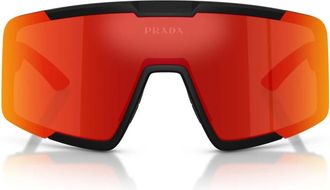 Prada Sunglasses, unisex, Black, Size: 44 MM 0PS B07S