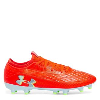 Under Armour Mens Magnetico Elite 4 Firm Ground Football Boots in Ares Red - Size UK 11.5