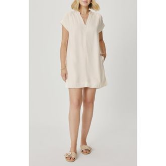 Splendid Short Sleeve Shift Dress in Shell at Nordstrom Rack, Size Medium